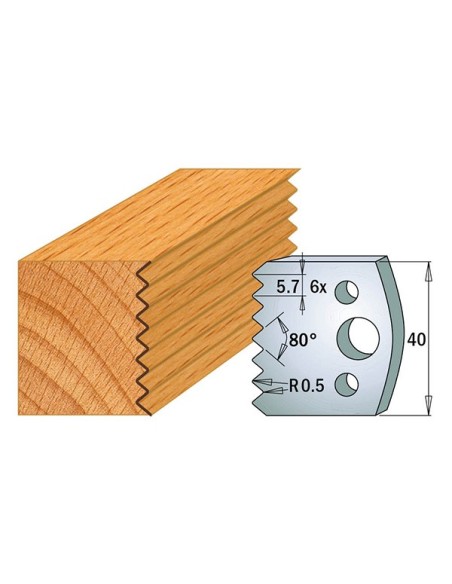 Coltelli sagomati 690.077 Limitatori 691.077